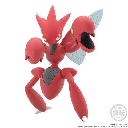 BACK ORDER – POKEMON SCALE WORLD JOHTO REGION BUGSY & SCIZOR W/O GUM