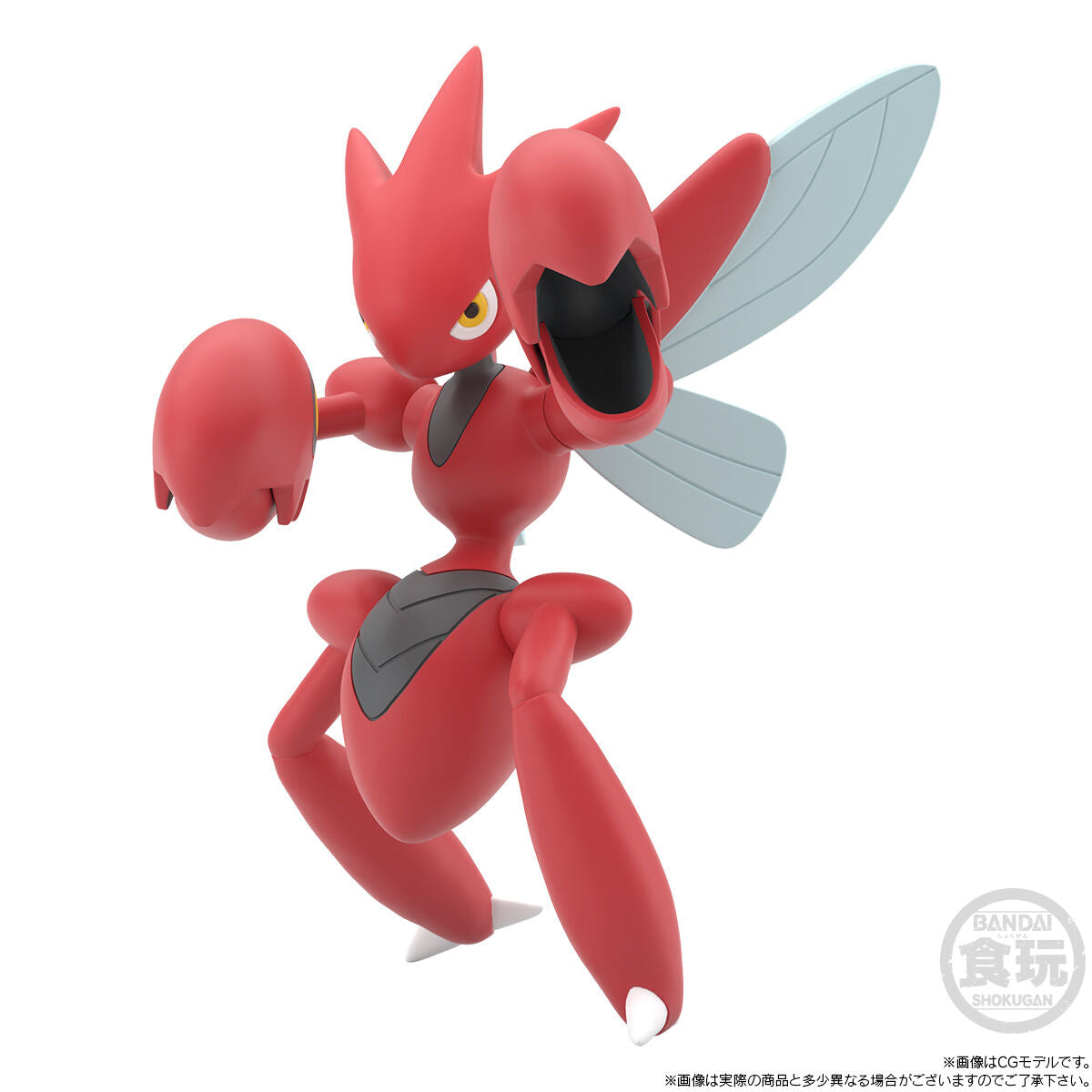 BACK ORDER – POKEMON SCALE WORLD JOHTO REGION BUGSY & SCIZOR W/O GUM