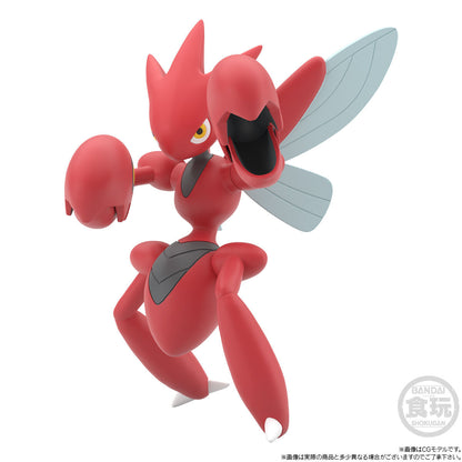 BACK ORDER – POKEMON SCALE WORLD JOHTO REGION BUGSY & SCIZOR W/O GUM