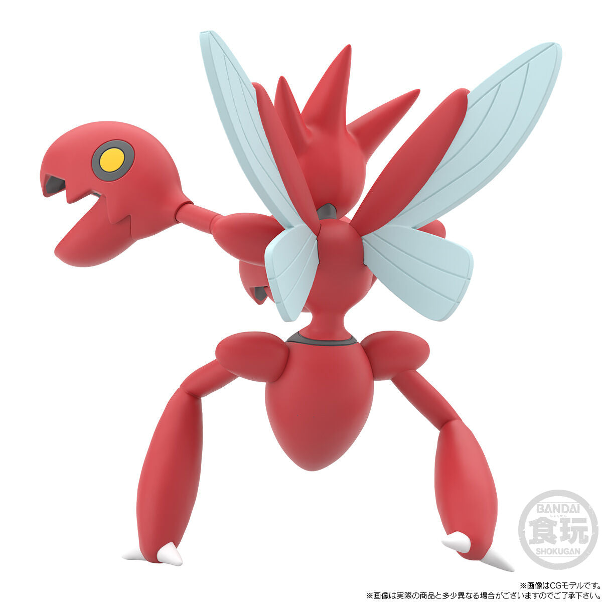 BACK ORDER – POKEMON SCALE WORLD JOHTO REGION BUGSY & SCIZOR W/O GUM