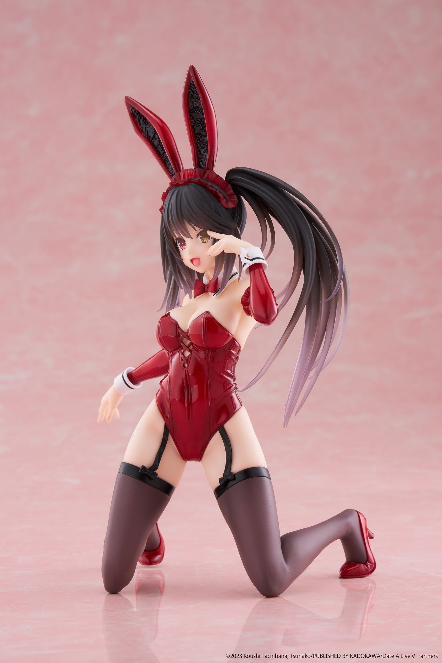 BACK ORDER – DATE A LIVE V DESKTOP CUTE FIGURE - KURUMI TOKISAKI (BUNNY VER.)