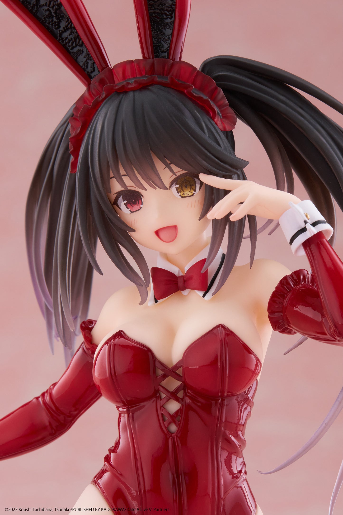 BACK ORDER – DATE A LIVE V DESKTOP CUTE FIGURE - KURUMI TOKISAKI (BUNNY VER.)