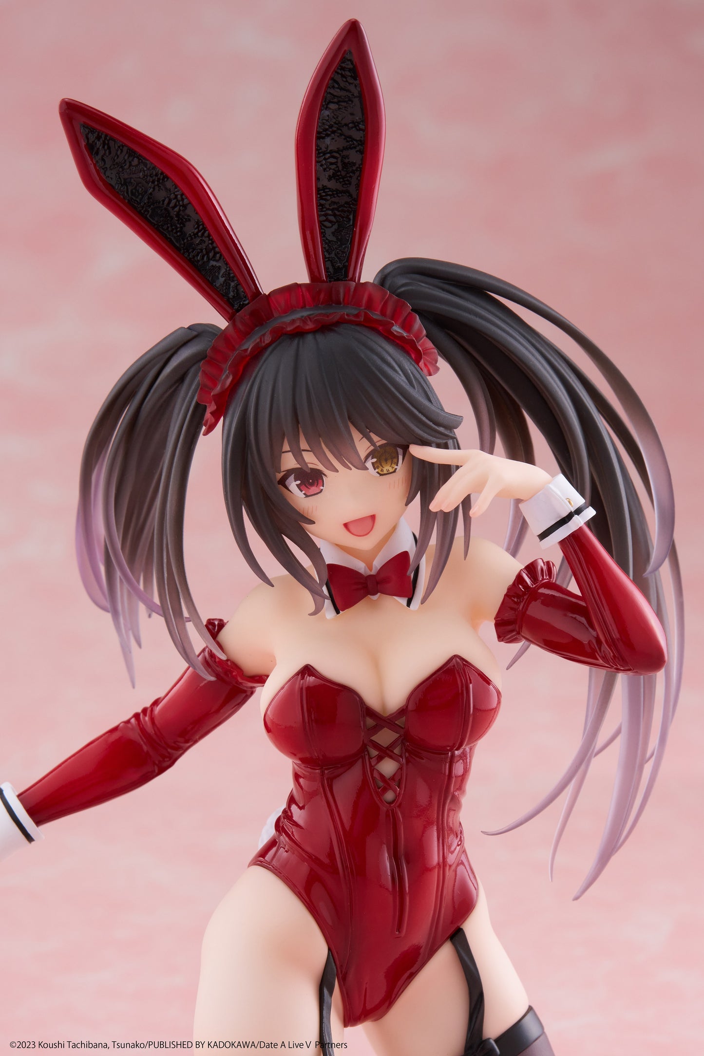 BACK ORDER – DATE A LIVE V DESKTOP CUTE FIGURE - KURUMI TOKISAKI (BUNNY VER.)