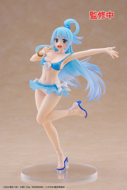 BACK ORDER – KONOSUBA: GOD'S BLESSING ON THIS WONDERFUL WORLD! 3 COREFUL FIGURE - AQUA (SWIMWEAR VER.)