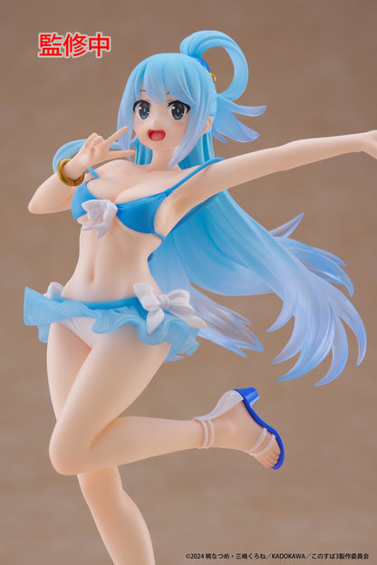 BACK ORDER – KONOSUBA: GOD'S BLESSING ON THIS WONDERFUL WORLD! 3 COREFUL FIGURE - AQUA (SWIMWEAR VER.)