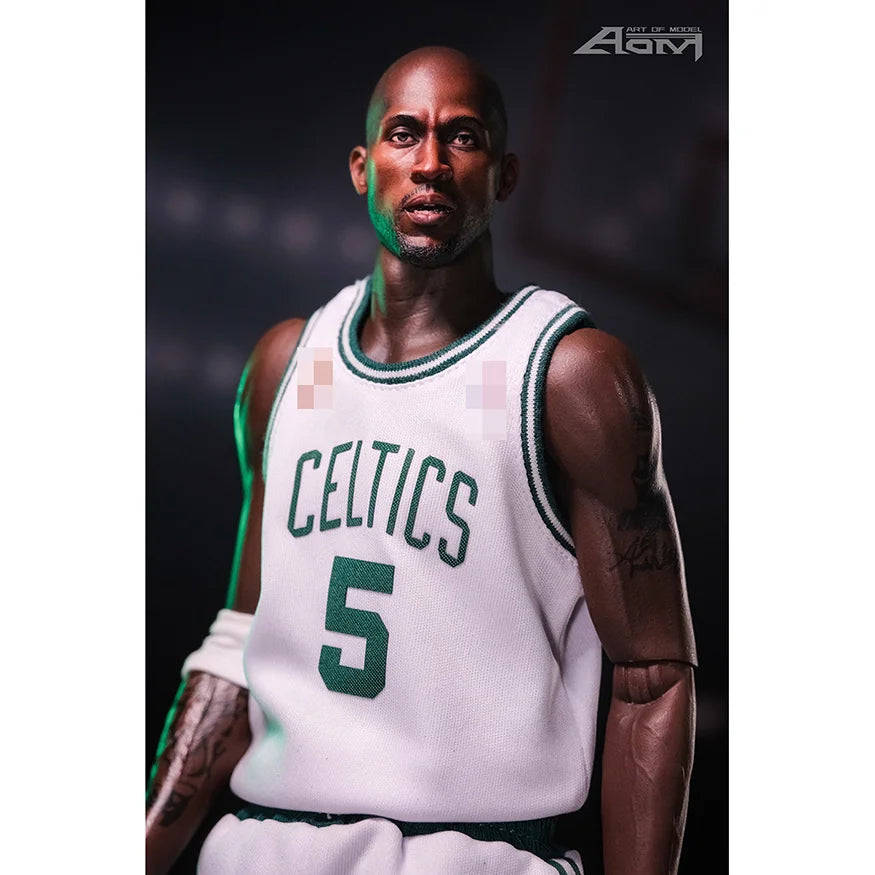 PRE ORDER – 1/6 AOM TOYS AOM-KGLGS CHAMPION THREE BIG HEADS SERIES 08 WOLF KEVIN GARNETT LARGE GOODS SET (LIMITED TO 100 PIECES)