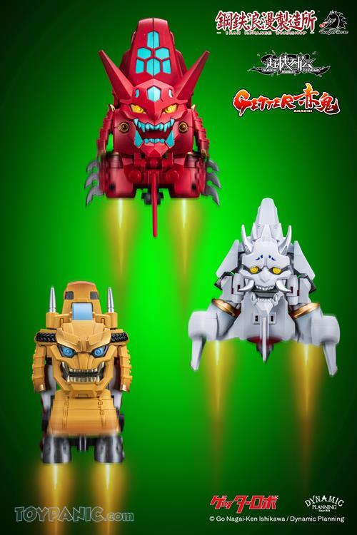 BACK ORDER – IRON ROMANCE WORKSHOP SUPER ROBOT LEGEND SRL-01 GETTER AKAONI