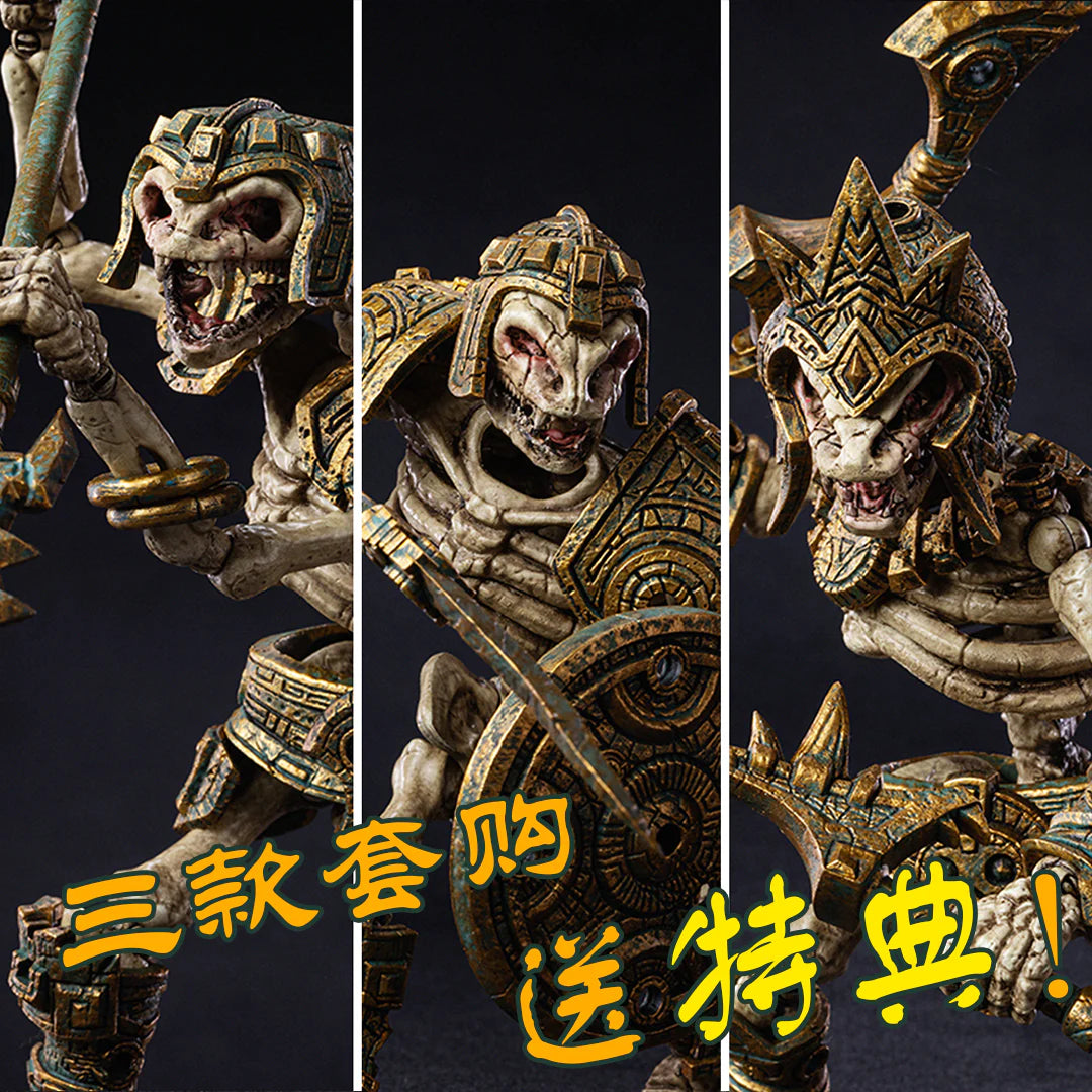 PRE ORDER – 1/12 SKELETAL SERPENT MAN VERSION C : HALF-SERPENT WARRIOR