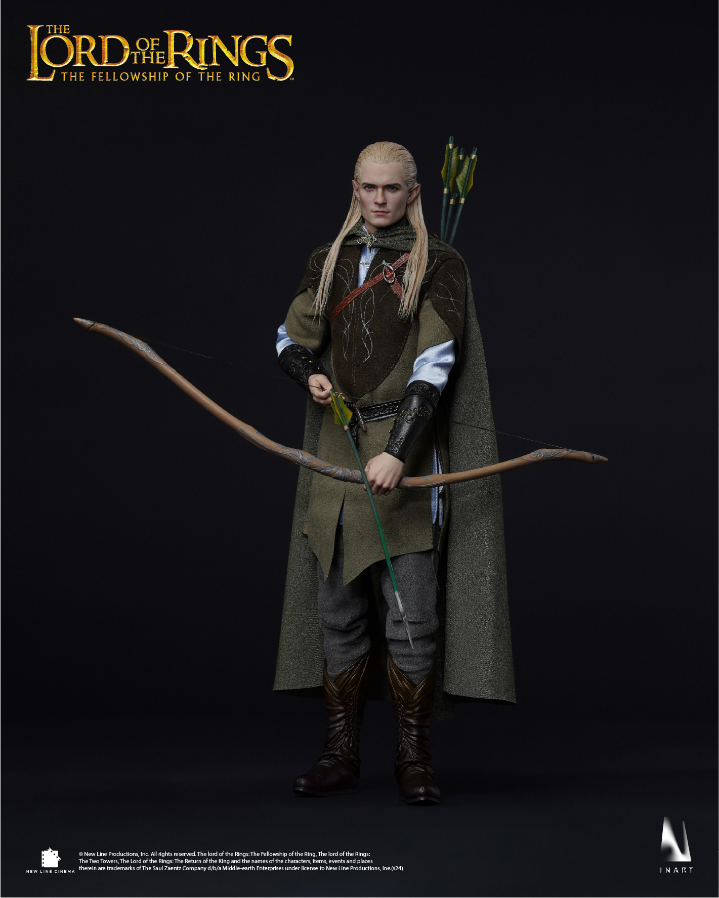 PRE ORDER – 1/6 INART - THE LORD OF THE RINGS THE FELLOWSHIP OF THE RING - LEGOLAS