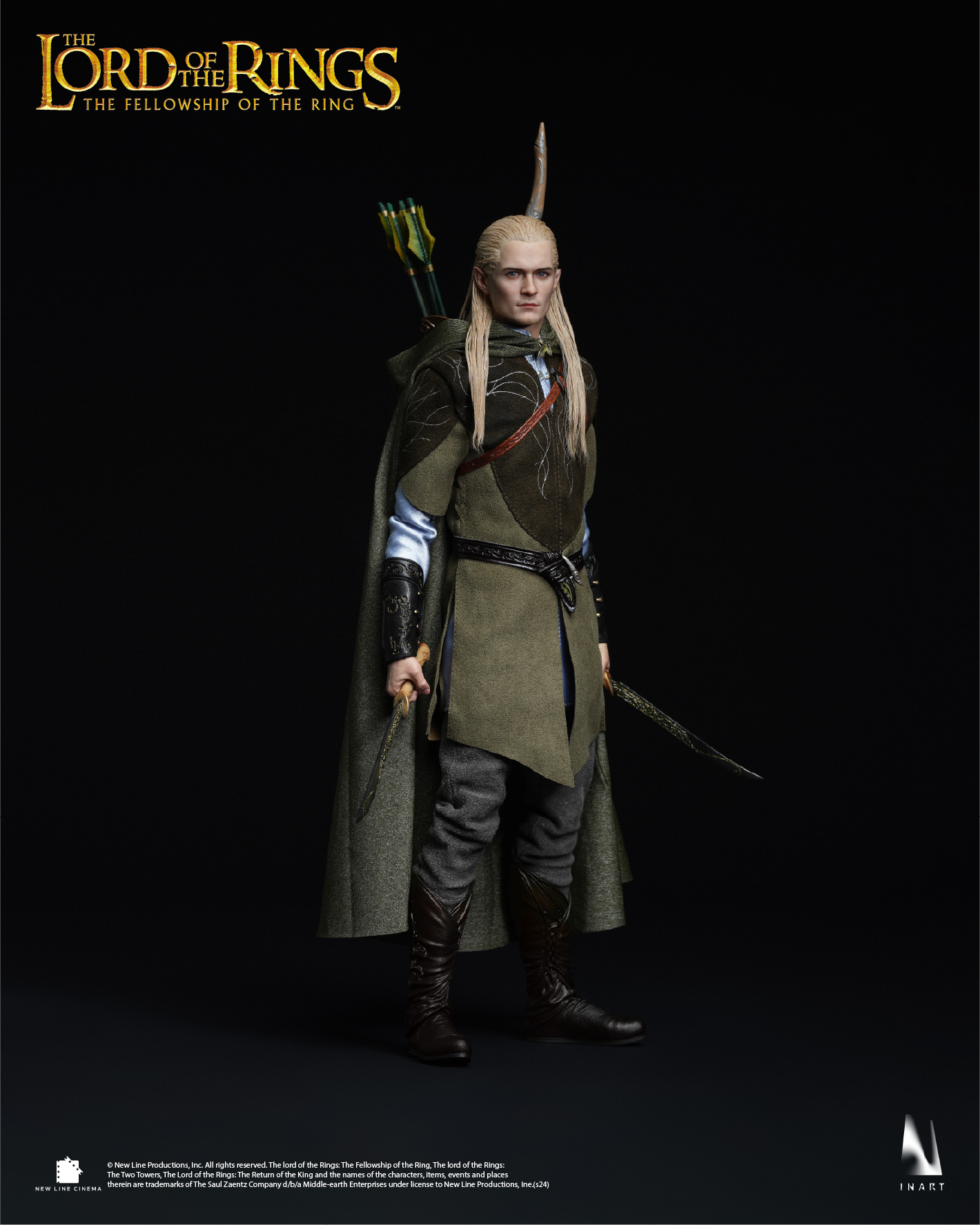 PRE ORDER – 1/6 INART - THE LORD OF THE RINGS THE FELLOWSHIP OF THE RING - LEGOLAS