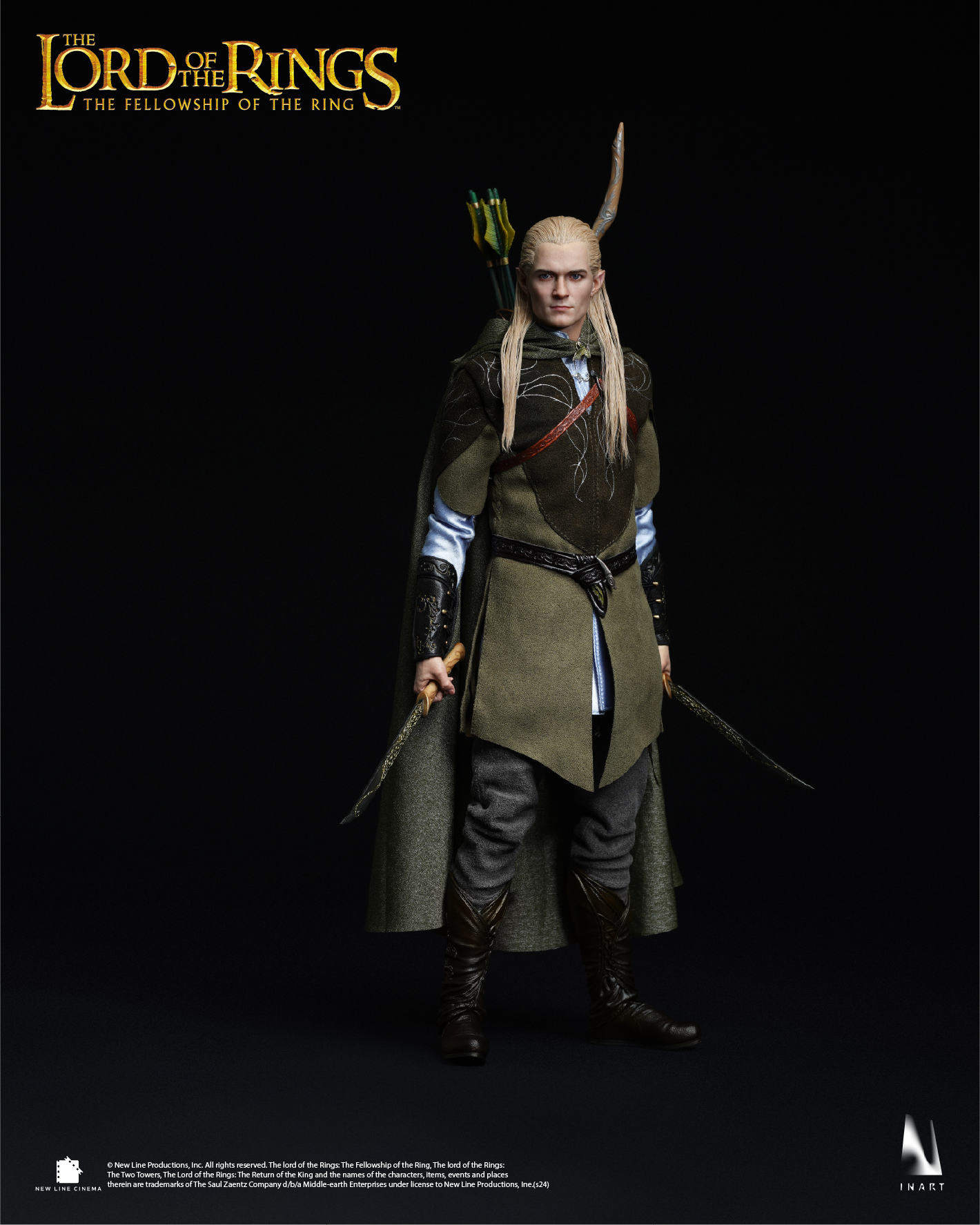 PRE ORDER – 1/6 INART - THE LORD OF THE RINGS THE FELLOWSHIP OF THE RING - LEGOLAS