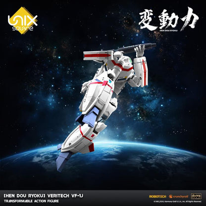 BACK ORDER – [HEN DOU RYOKU] VERITECH VF-1J TRANSFORMABLE ACTION FIGURE