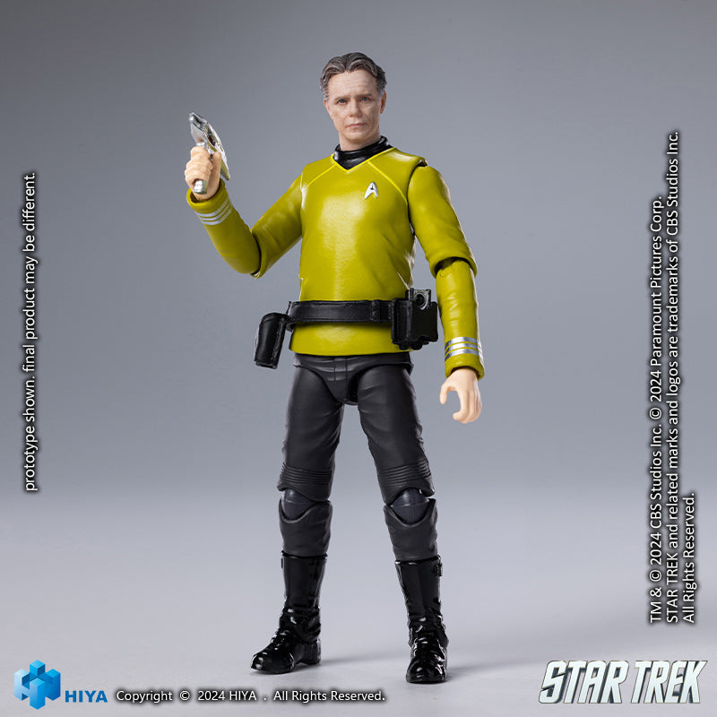 PRE ORDER – 1/18 HIYA TOYS STAR TREK 2009 CAPTAIN PIKE EMS0291