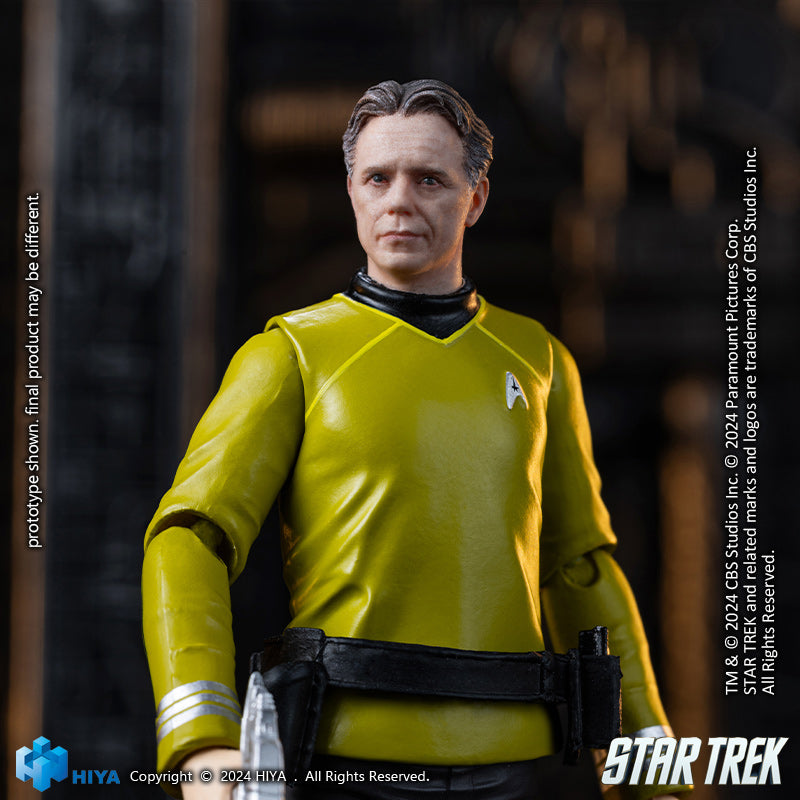 PRE ORDER – 1/18 HIYA TOYS STAR TREK 2009 CAPTAIN PIKE EMS0291