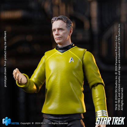 PRE ORDER – 1/18 HIYA TOYS STAR TREK 2009 CAPTAIN PIKE EMS0291