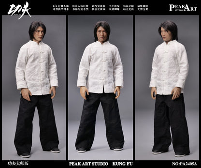 PRE ORDER – 1/6 PEAKART STUDIO SILICONE ACTION SERIES CUSTOMIZED VER KUNG FU PA2405A - KUNG FU MASTER EDITION