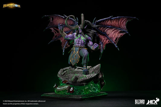 PRE ORDER – 1/10 HEX COLLECTIBLES BLIZZARD HEARTHSTONE ILLIDAN STORMRAGE STATUE HEXHS06