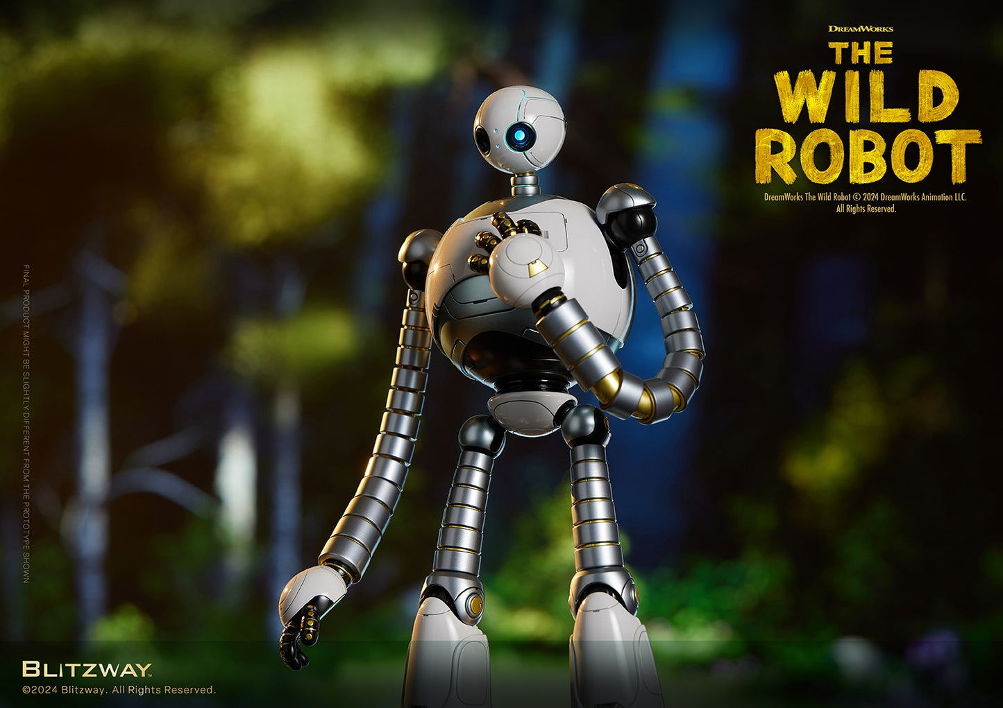 PRE ORDER – BLITZWAY DREAMWORKS ANIMATION THE WILD ROBOT ROZ