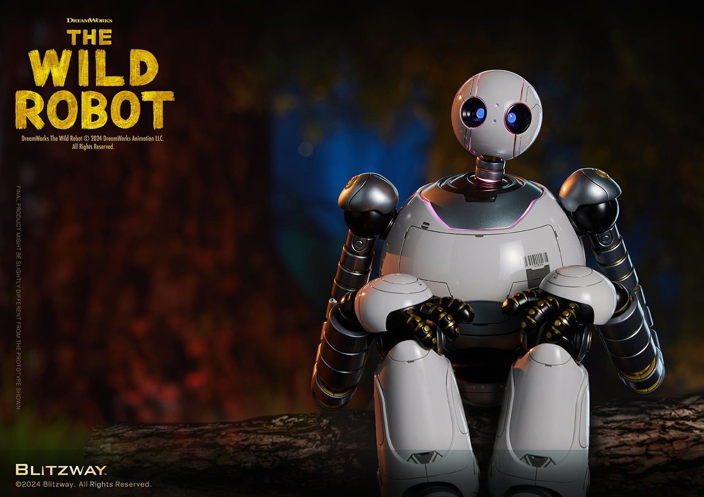 PRE ORDER – BLITZWAY DREAMWORKS ANIMATION THE WILD ROBOT ROZ