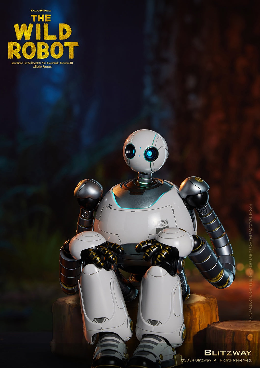 PRE ORDER – BLITZWAY DREAMWORKS ANIMATION THE WILD ROBOT ROZ