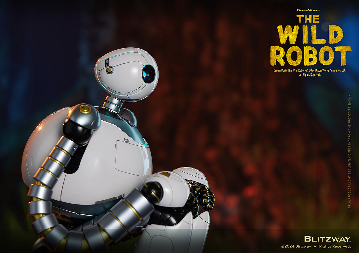 PRE ORDER – BLITZWAY DREAMWORKS ANIMATION THE WILD ROBOT ROZ