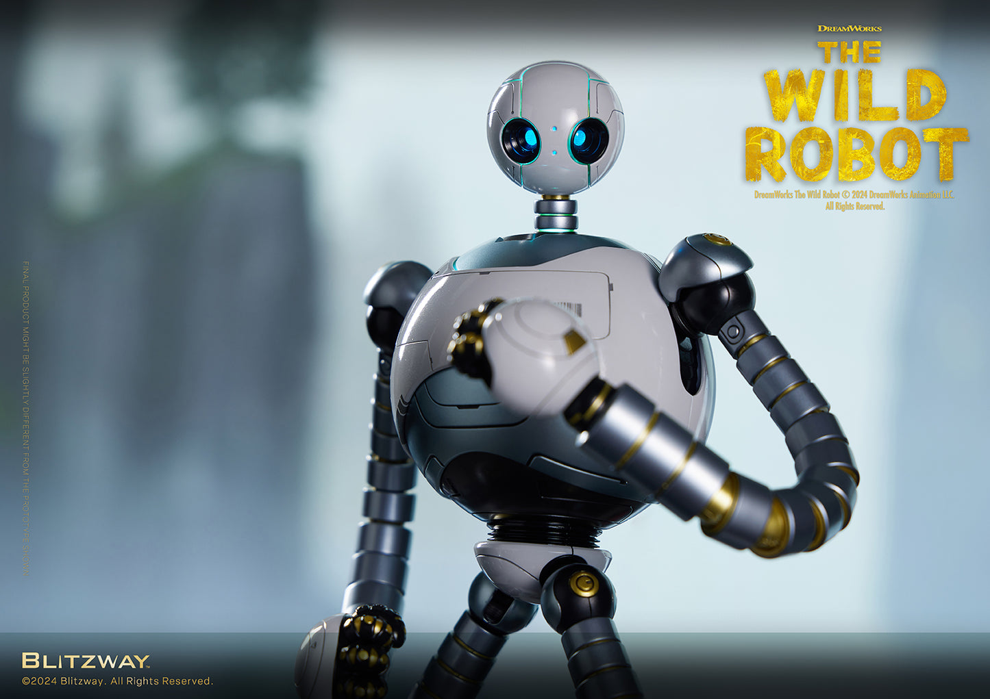 PRE ORDER – BLITZWAY DREAMWORKS ANIMATION THE WILD ROBOT ROZ