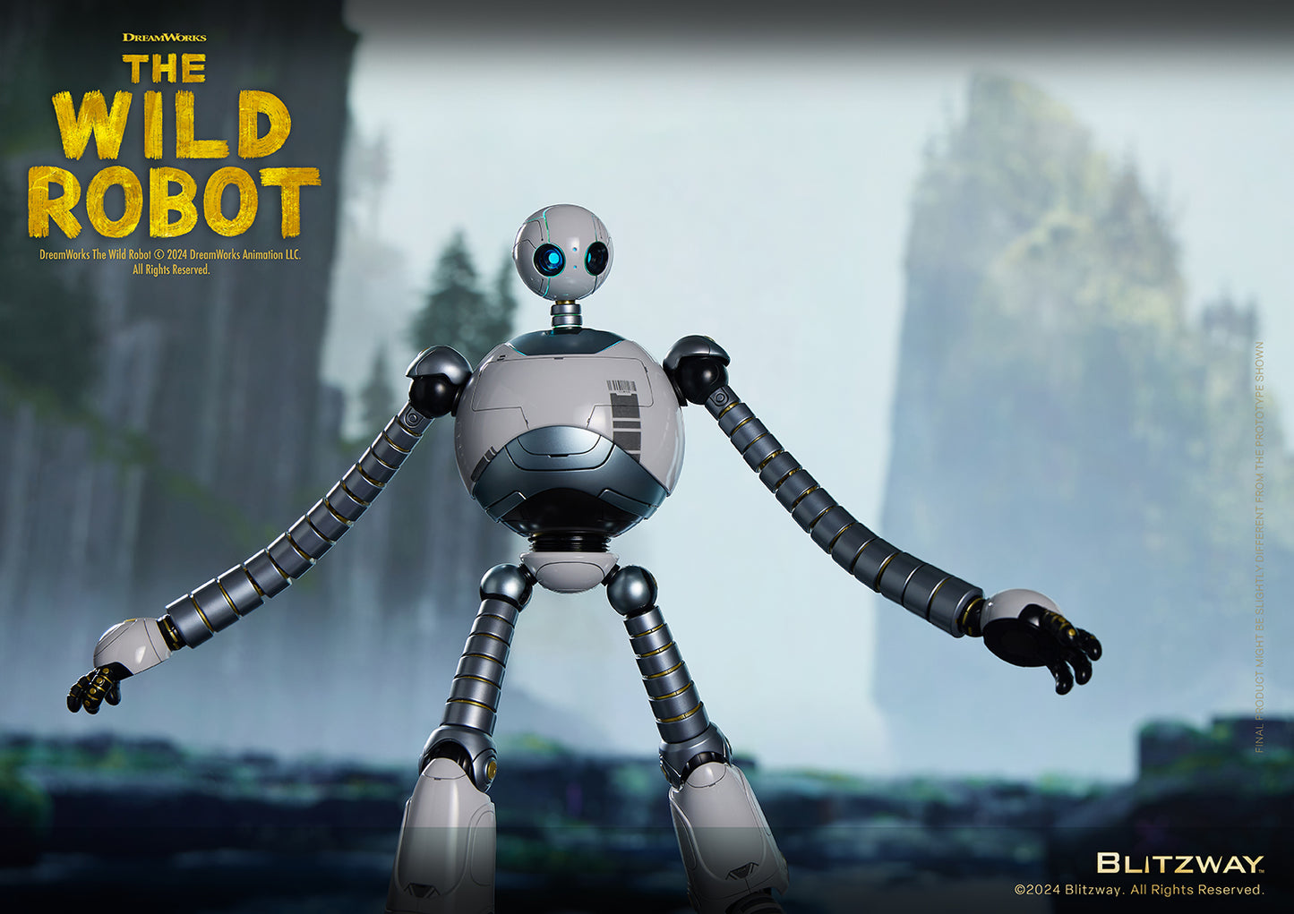 PRE ORDER – BLITZWAY DREAMWORKS ANIMATION THE WILD ROBOT ROZ