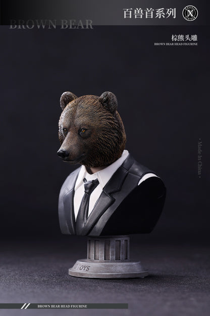 PRE ORDER – 1/6 MOSTOYS BROWN BEAR HEAD MS2403