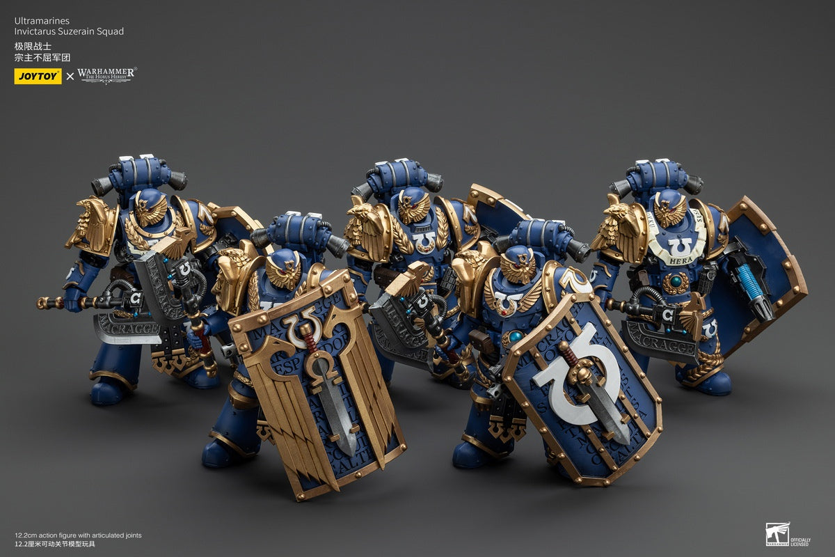 PRE ORDER – 1/18 JOYTOY ULTRAMARINES - INVICTARUS SUZERAIN SQUAD - SUZERAIN 5 JT00287