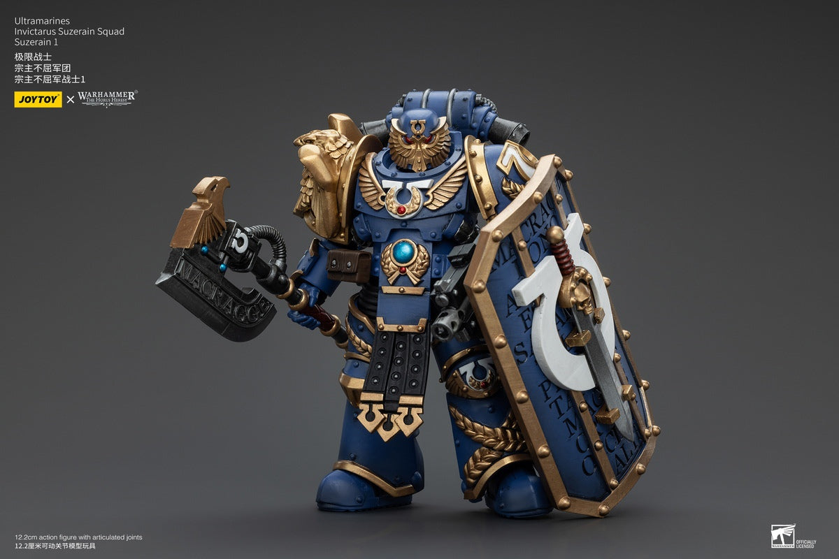 PRE ORDER – 1/18 JOYTOY ULTRAMARINES - INVICTARUS SUZERAIN SQUAD - SUZERAIN 1 JT00249