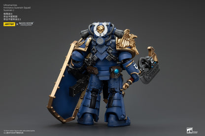 PRE ORDER – 1/18 JOYTOY ULTRAMARINES - INVICTARUS SUZERAIN SQUAD - SUZERAIN 1 JT00249