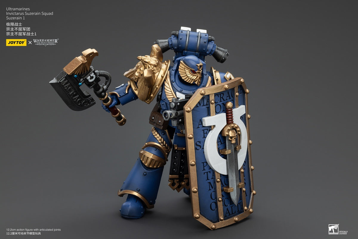 PRE ORDER – 1/18 JOYTOY ULTRAMARINES - INVICTARUS SUZERAIN SQUAD - SUZERAIN 1 JT00249