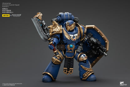 PRE ORDER – 1/18 JOYTOY ULTRAMARINES - INVICTARUS SUZERAIN SQUAD - SUZERAIN 1 JT00249