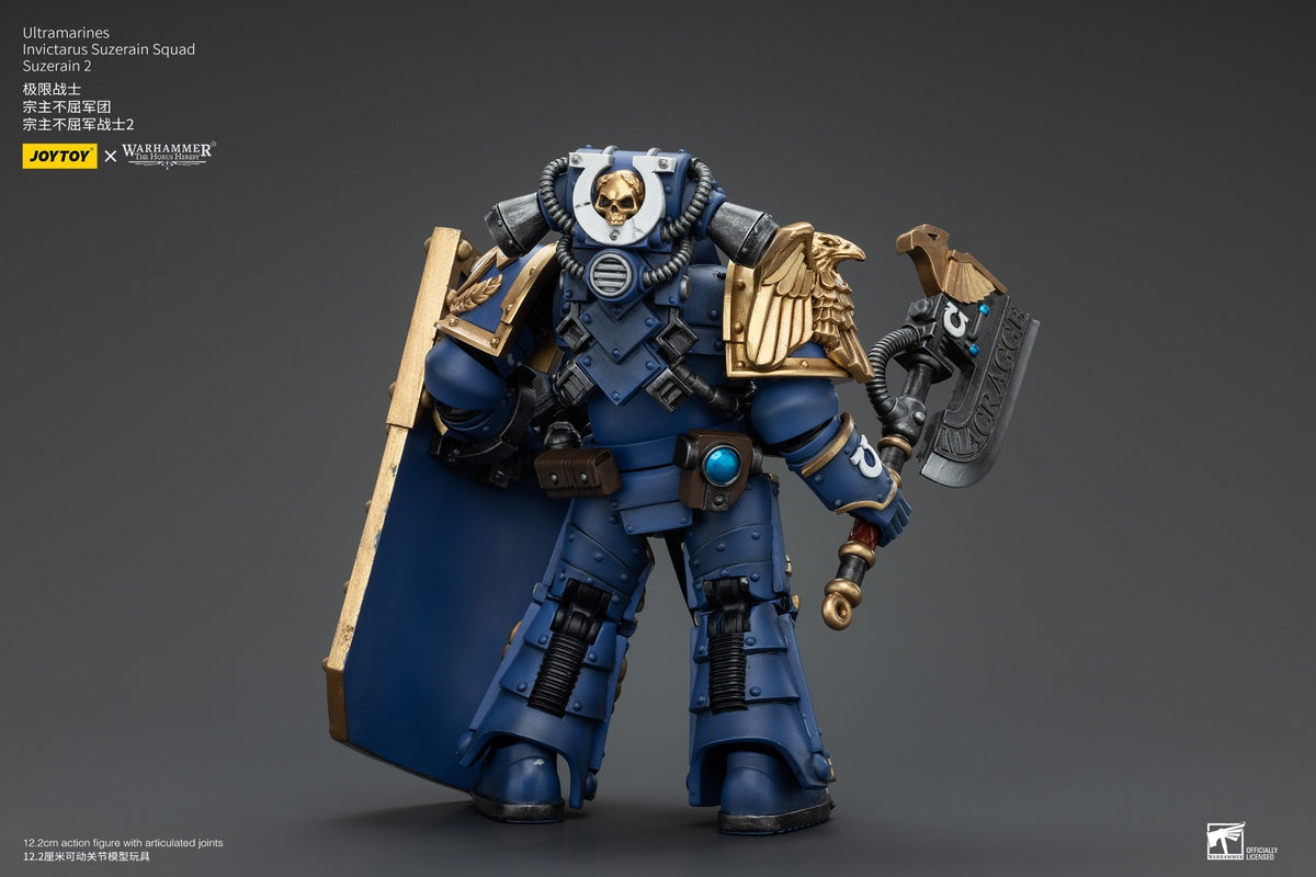 PRE ORDER – 1/18 JOYTOY ULTRAMARINES - INVICTARUS SUZERAIN SQUAD - SUZERAIN 2 JT00256