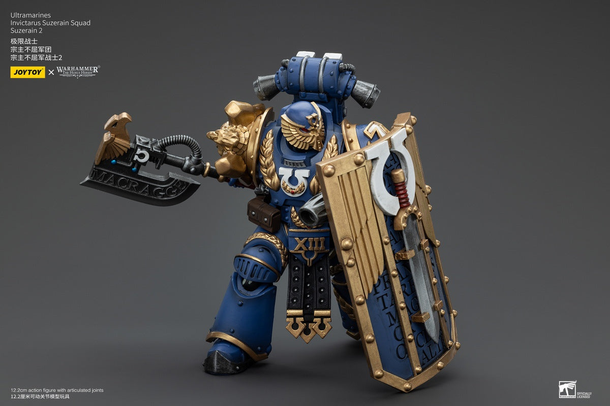 PRE ORDER – 1/18 JOYTOY ULTRAMARINES - INVICTARUS SUZERAIN SQUAD - SUZERAIN 2 JT00256