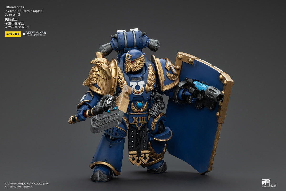 PRE ORDER – 1/18 JOYTOY ULTRAMARINES - INVICTARUS SUZERAIN SQUAD - SUZERAIN 2 JT00256