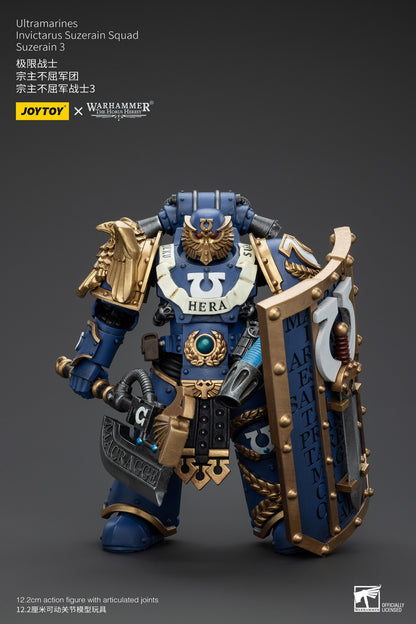 PRE ORDER – 1/18 JOYTOY ULTRAMARINES - INVICTARUS SUZERAIN SQUAD - SUZERAIN 3 JT00263