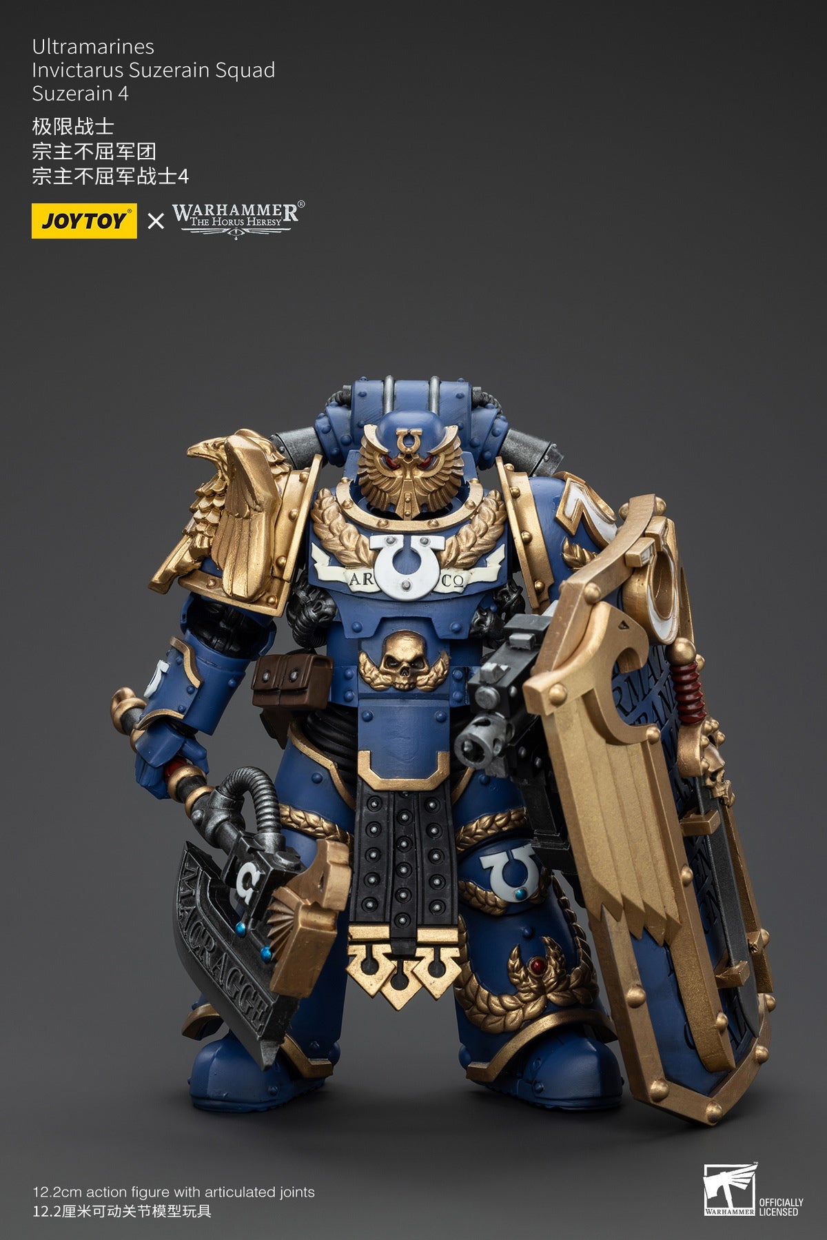 PRE ORDER – 1/18 JOYTOY ULTRAMARINES - INVICTARUS SUZERAIN SQUAD - SUZERAIN 4 JT00270