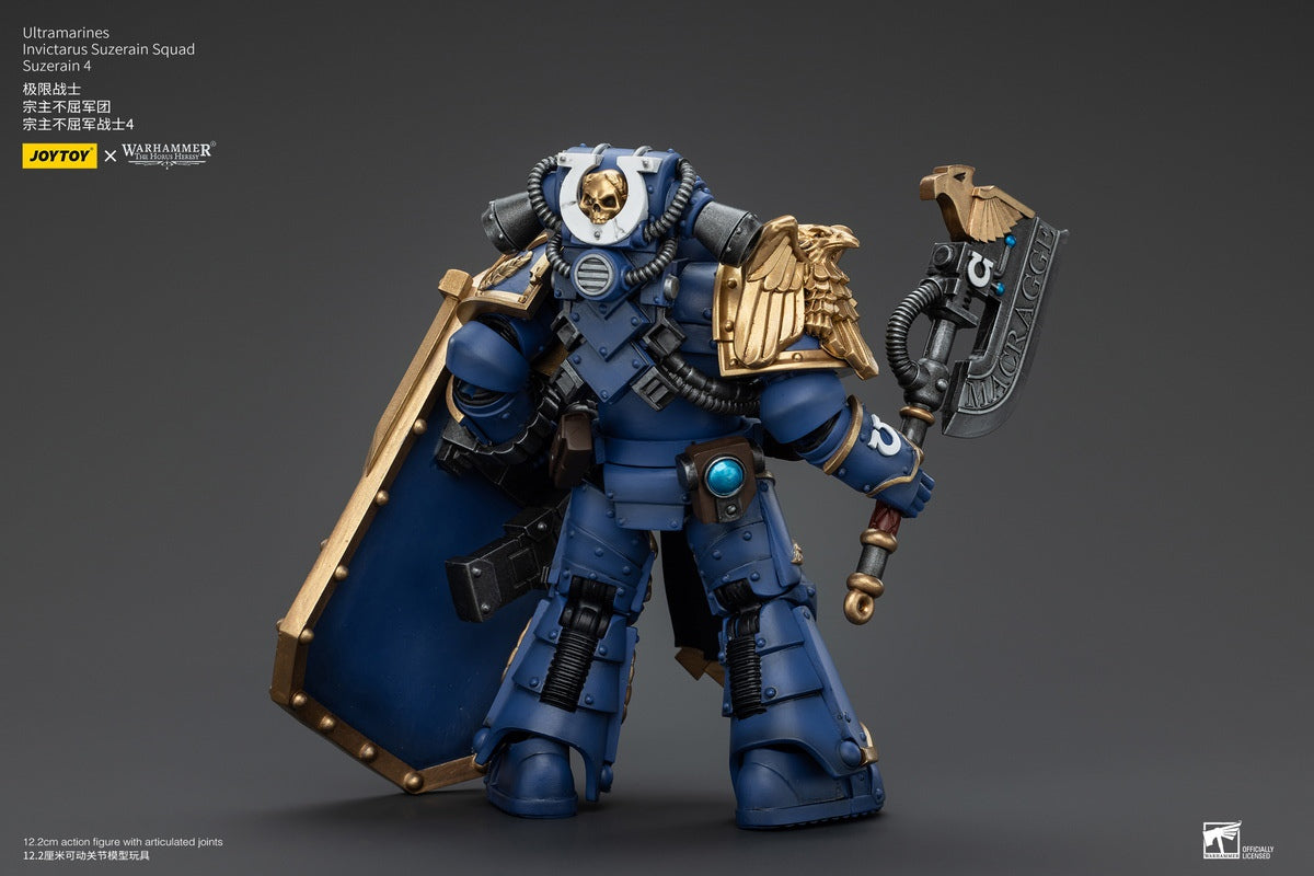 PRE ORDER – 1/18 JOYTOY ULTRAMARINES - INVICTARUS SUZERAIN SQUAD - SUZERAIN 4 JT00270