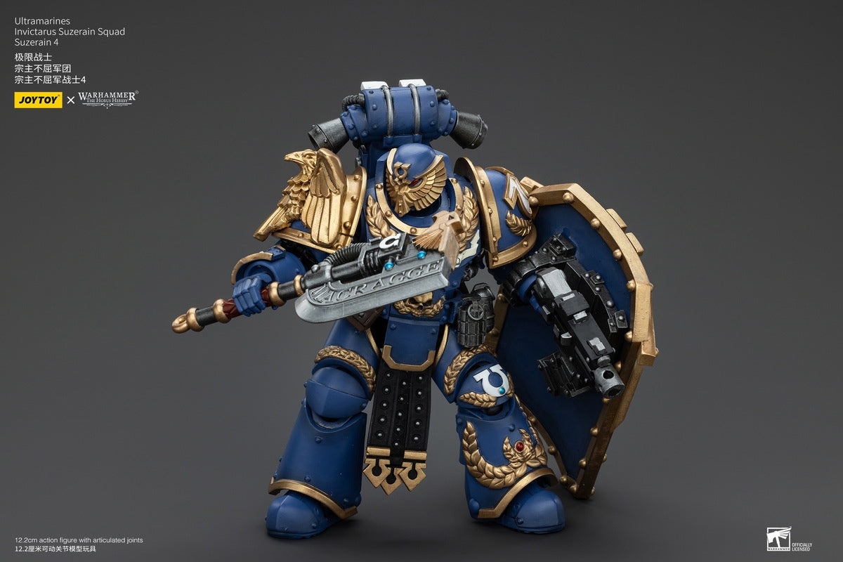 PRE ORDER – 1/18 JOYTOY ULTRAMARINES - INVICTARUS SUZERAIN SQUAD - SUZERAIN 4 JT00270