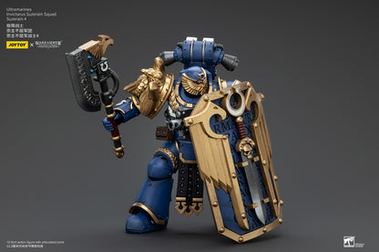 PRE ORDER – 1/18 JOYTOY ULTRAMARINES - INVICTARUS SUZERAIN SQUAD - SUZERAIN 4 JT00270