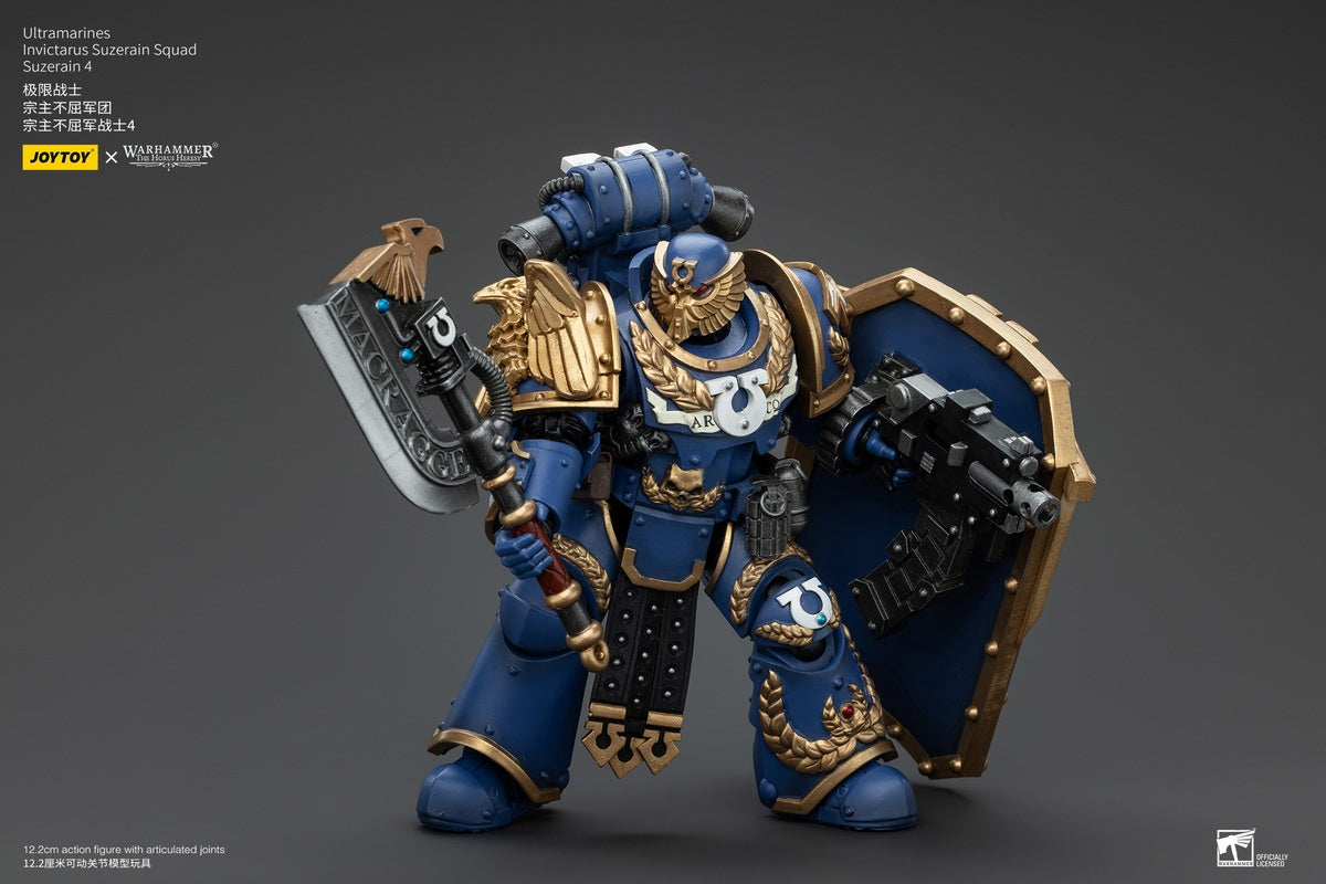 PRE ORDER – 1/18 JOYTOY ULTRAMARINES - INVICTARUS SUZERAIN SQUAD - SUZERAIN 4 JT00270