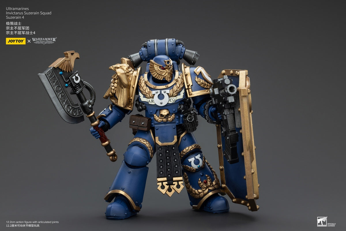 PRE ORDER – 1/18 JOYTOY ULTRAMARINES - INVICTARUS SUZERAIN SQUAD - SUZERAIN 4 JT00270