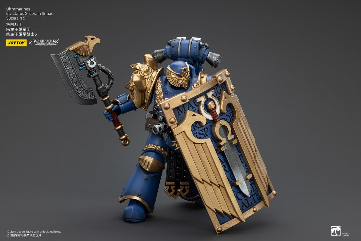 PRE ORDER – 1/18 JOYTOY ULTRAMARINES - INVICTARUS SUZERAIN SQUAD - SUZERAIN 5 JT00287