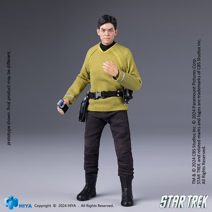 PRE ORDER – 1/12 HIYA TOYS ESS0270 STAR TREK 2009 SULU ACTION FIGURE