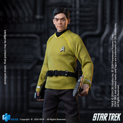 PRE ORDER – 1/12 HIYA TOYS ESS0270 STAR TREK 2009 SULU ACTION FIGURE