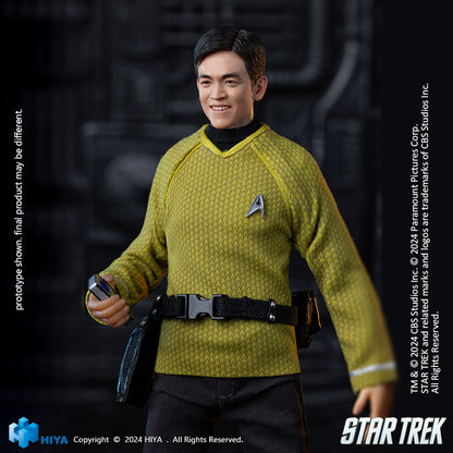 PRE ORDER – 1/12 HIYA TOYS ESS0270 STAR TREK 2009 SULU ACTION FIGURE