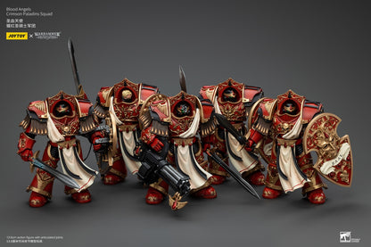 PRE ORDER – 1/18 JOYTOY BLOOD ANGELS - CRIMSON PALADINS SQUAD CRIMSON - PALADIN WITH ILIASTUS ASSAULT CANNON JT00294