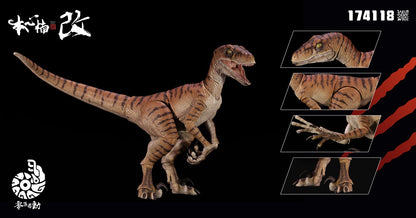 PRE ORDER – NANMU STUDIO ZERO-SET EASY MOTION RAPTOR 2.5 HIGHLY ARTICULATED DINOSAUR FIGURE 174118 TIGER BLADE