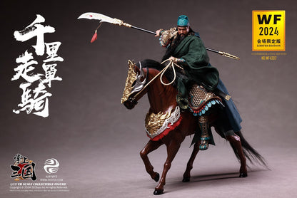 PRE ORDER – 1/12 303TOYS RIDING ALONE FOR THOUSANDS OF MILES - GUAN YU, YUNCHANG WF2024 EVENT-EXCLUSIVE EDITION WF4302